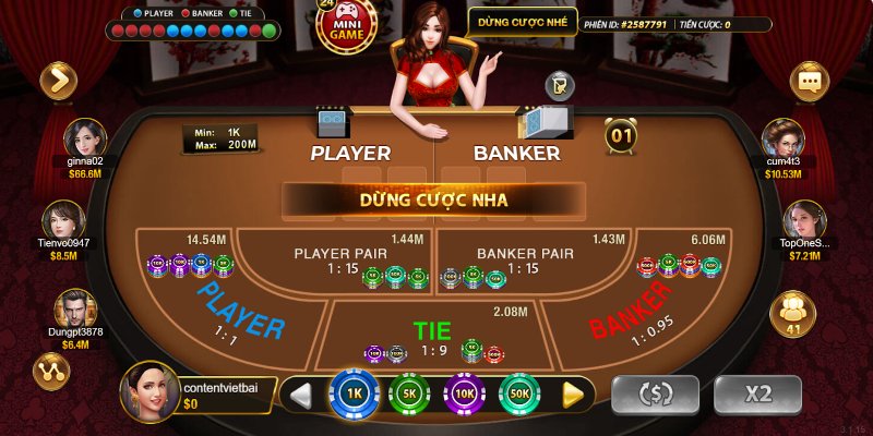 Tăng dần mức cược và cách chơi hiệu quả khi chơi baccarat Top88 